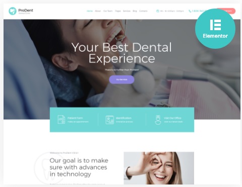 Création site internet dentiste